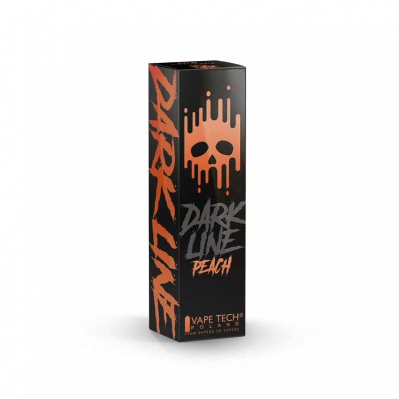 Longfill Dark Line 6/60ml - Pêche | EliqVapoteur