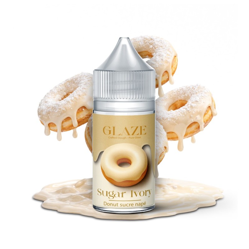 Glaze Concentrate 30ml - Sugar Ivory | EliqVapoteur