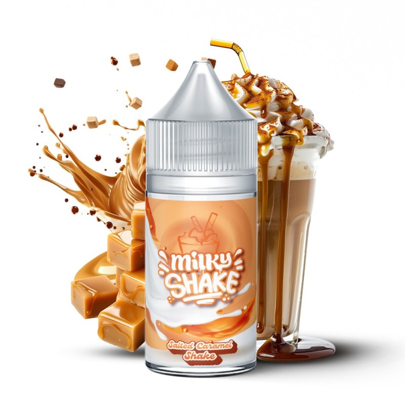 Milky Shake Concentrate 30ml - Salted Caramel Shake | EliqVapoteur