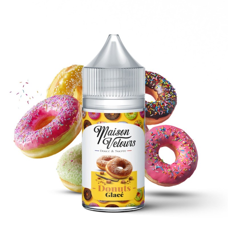 Arôme Maison Velours 30ml - Donuts Glacé | EliqVapoteur