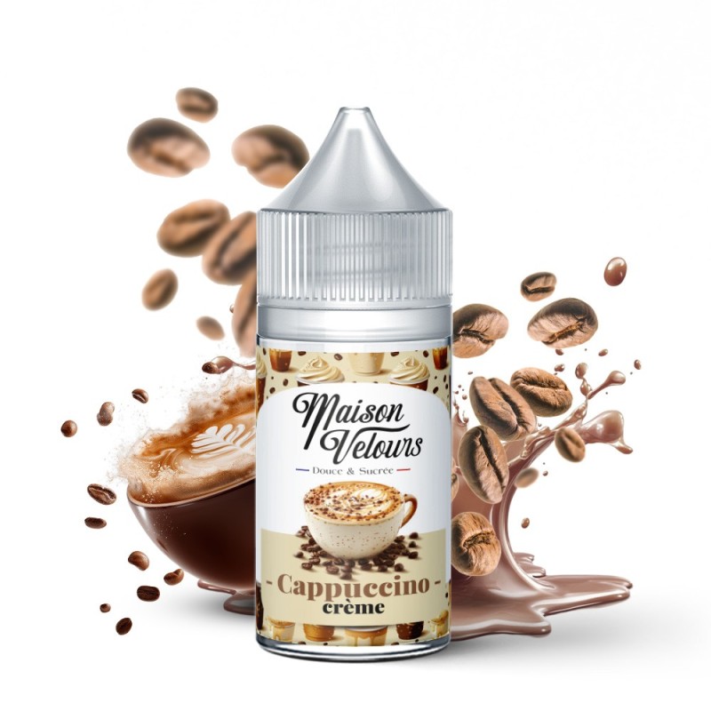 Arôme Maison Velours 30ml - Cappuccino Creme | EliqVapoteur