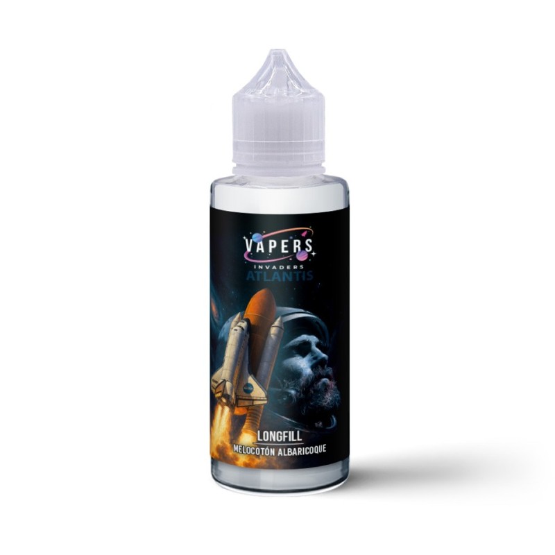 Vapers Invaders ATLANTIS Longfill 10/140ml - Peach Apricot | EliqVapoteur