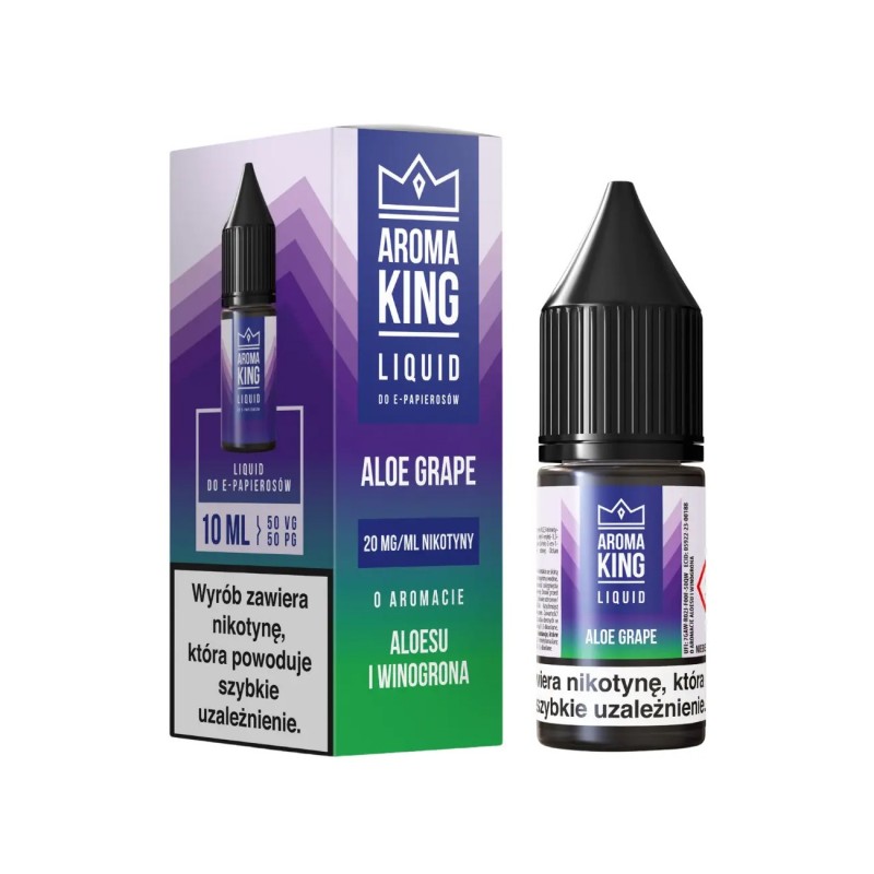 Aroma King Salt V2 E-Liquid 10ml - Aloe Grape 20mg | EliqVapoteur