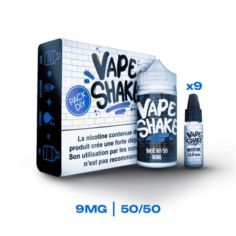 Vape Shake Pack DIY 9MG 200ML | Eliq Vapoteur