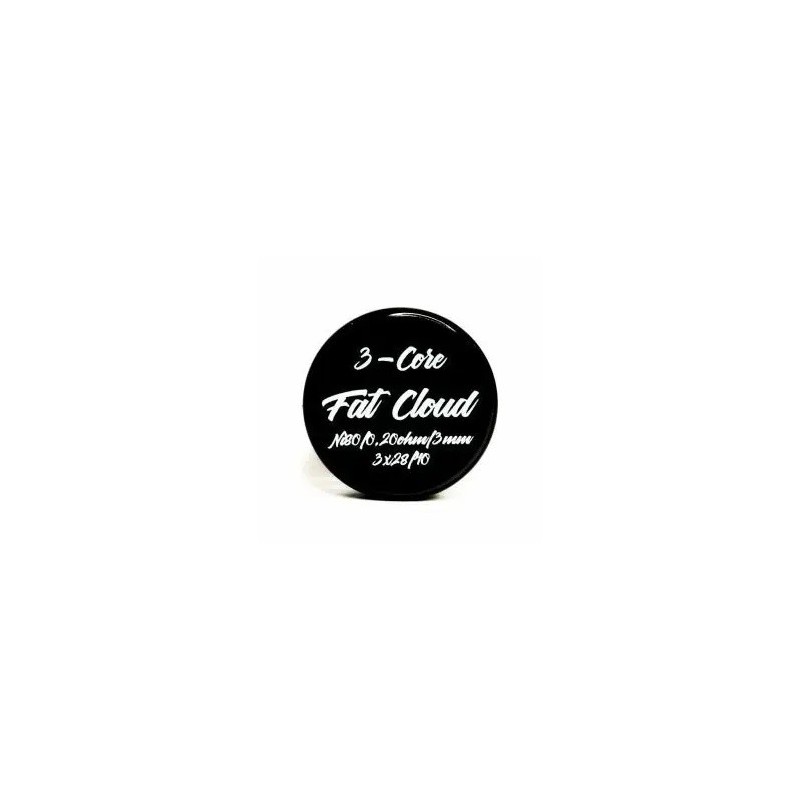 Grille Fat Cloud - 3 Core Fused Clapton Ni80 0.20ohm | Eliq Vapoteur