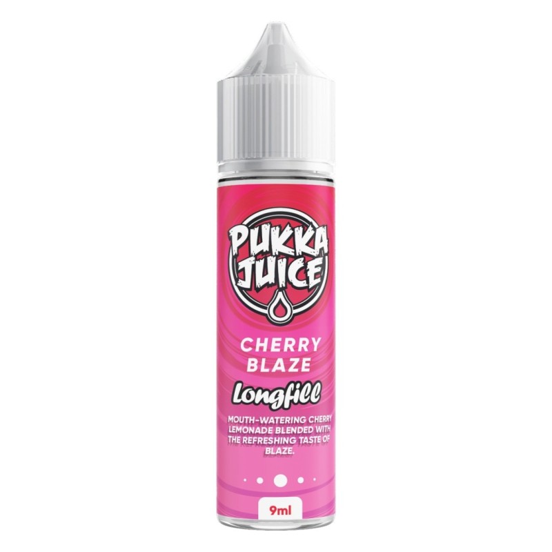 Longfill Pukka Juice 9/60ml - Cherry Blaze | Eliq Vapoteur