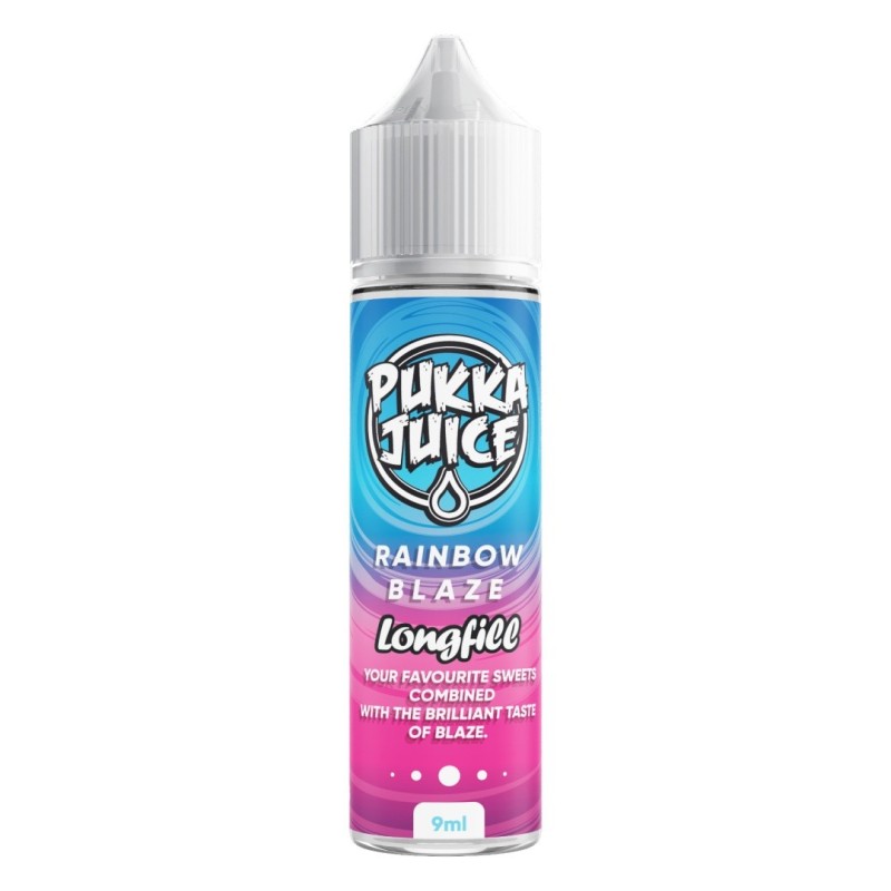 Longfill Pukka Juice 9/60ml - Rainbow Blaze | Eliq Vapoteur