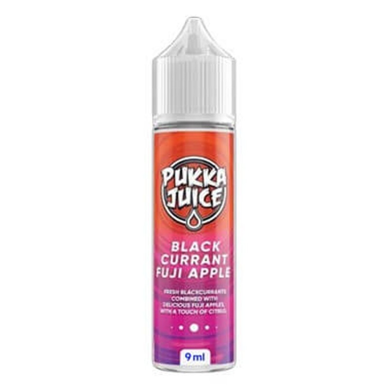 Longfill Pukka Juice 9/60ml - Cassis Pomme Fuji | Eliq Vapoteur