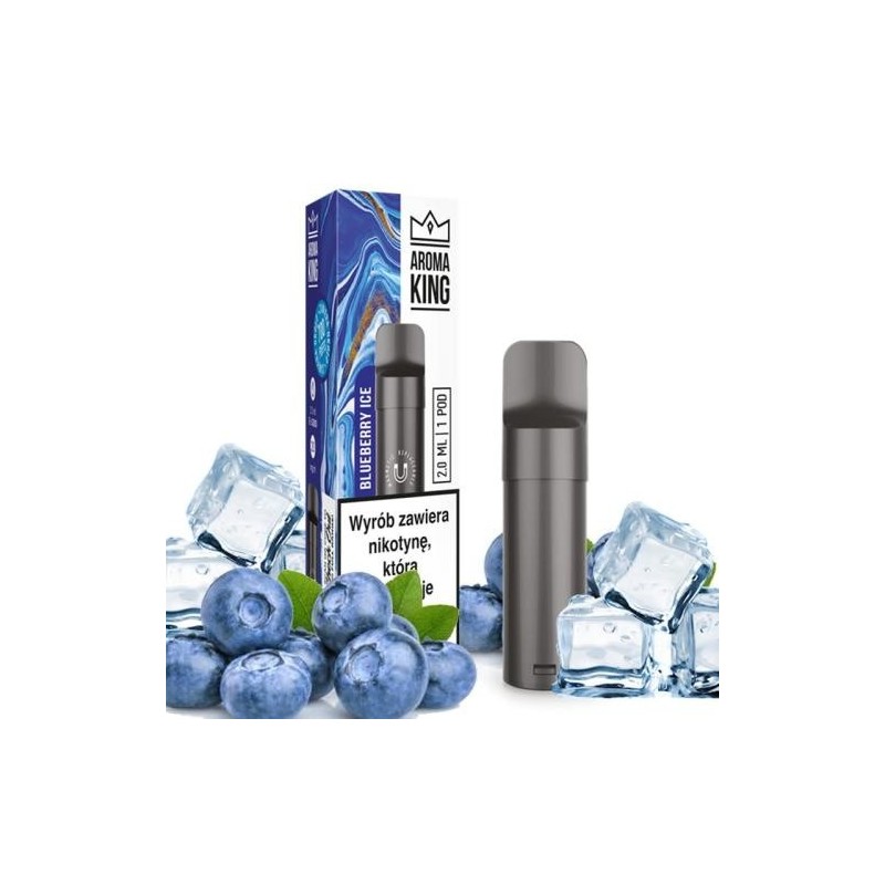 Aroma King Pod Cartridge - Blueberry Ice | EliqVapoteur