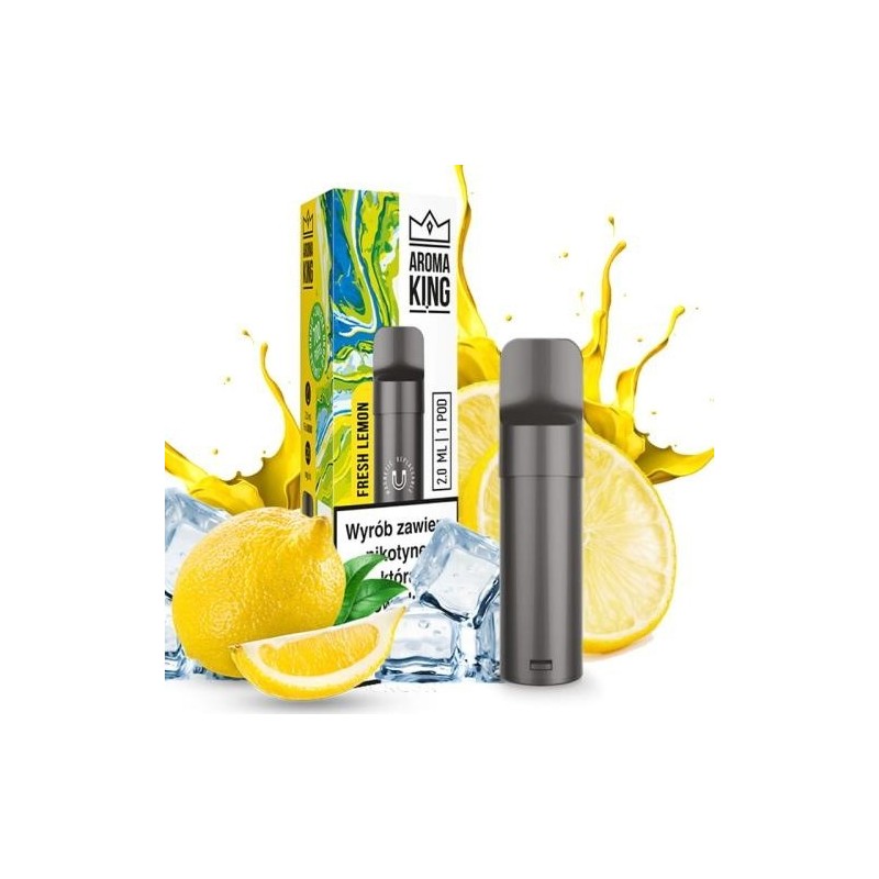 Aroma King Pod Cartridge - Fresh Lemon | EliqVapoteur