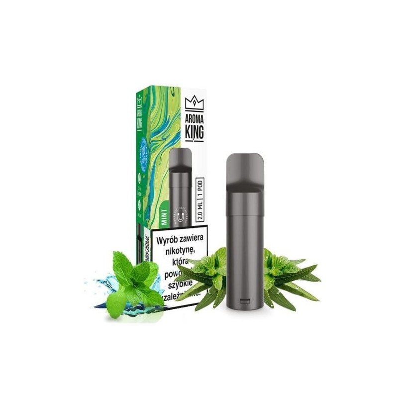 Cartouche de recharge Aroma King Pod - Menthe (A25) | Eliq Vapoteur