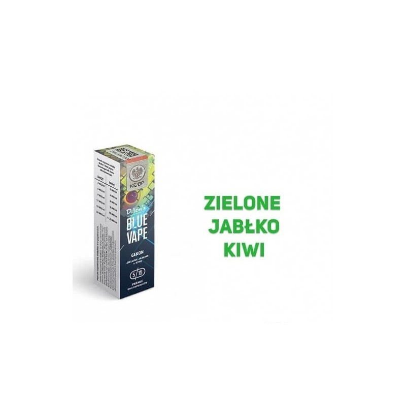 Premix Dillon's Blue Vape 5/15ml - Gecko | Eliq Vapoteur