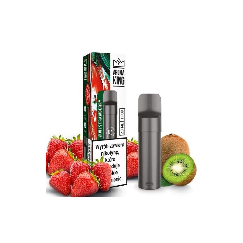 Cartouche Aroma King Pod - Fraise Kiwi (A25) | Eliq Vapoteur