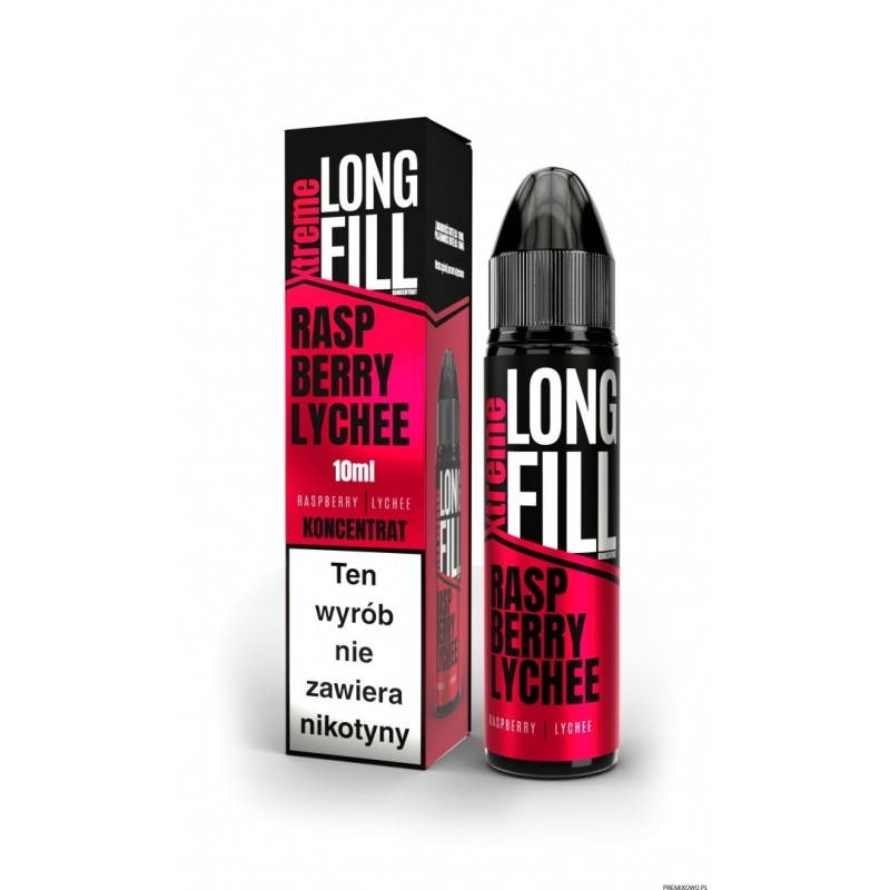Longfill Xtreme Vapour 10/60ml -Raspberry Lychee | Eliq Vapoteur