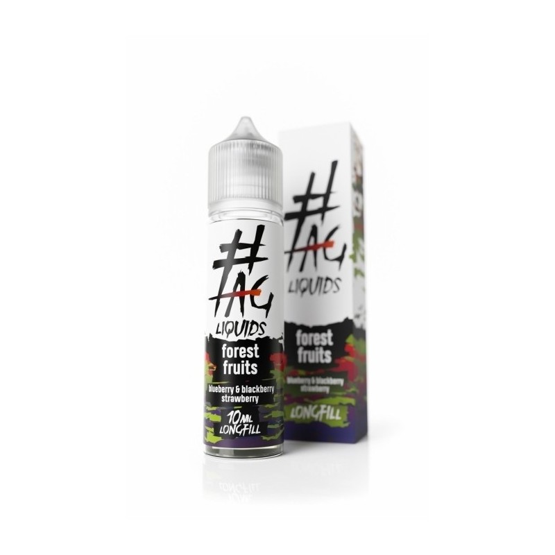 Longfill Hasztag TAG 10/60ml - Forest Fruit (A25) | Eliq Vapoteur