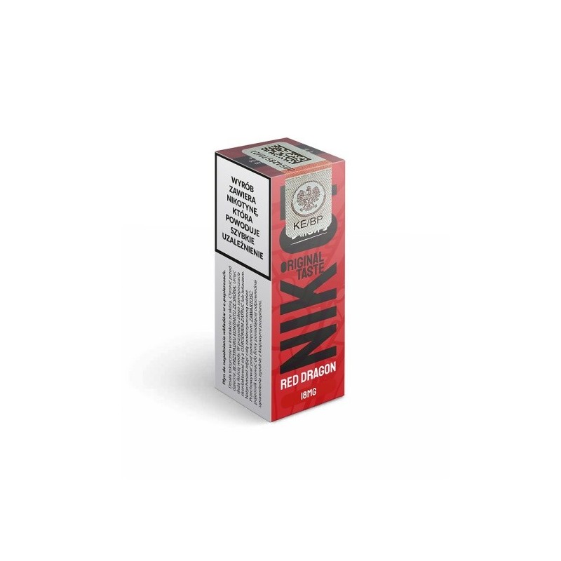 Liquid Dillon's Orginal 10ml - RED DRAGON 6mg | Eliq Vapoteur