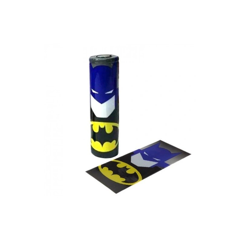 T-shirt - Batman - Thermorétractable pour accumulateur 18650 | EliqVapoteur