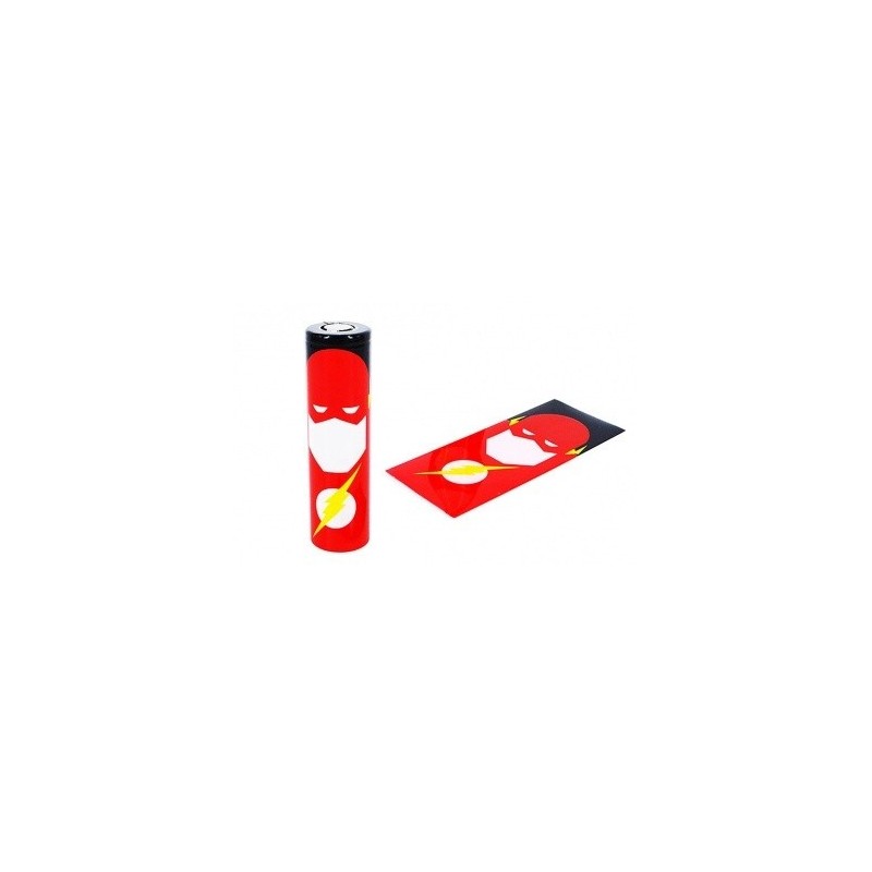 Gaine Thermorétractable - Flash - pour accumulateur 18650 | EliqVapoteur