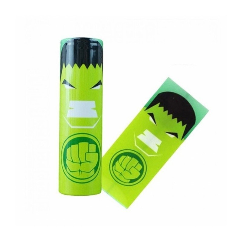 Koszulka Termokurczliwa - Hulk - na akumulator 18650 | Eliq Vapoteur
