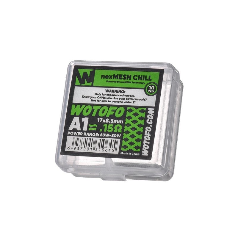 Wotofo - NexMesh Chill A1 0.15ohm | Eliq Vapoteur