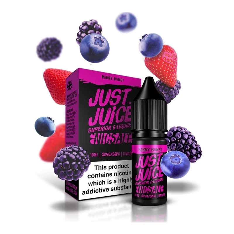 Liquid Just Juice 10ml - Berry Burst 20mg (A25) | Eliq Vapoteur