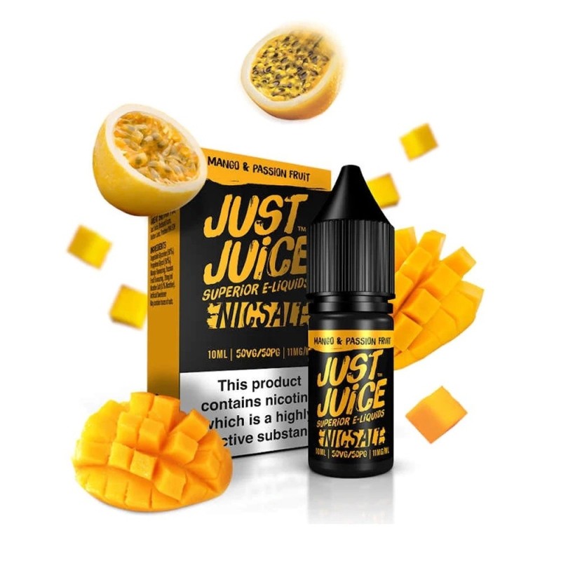 E-liquide Just Juice 10ml - Mangue & Fruit de la Passion 20mg | EliqVapoteur