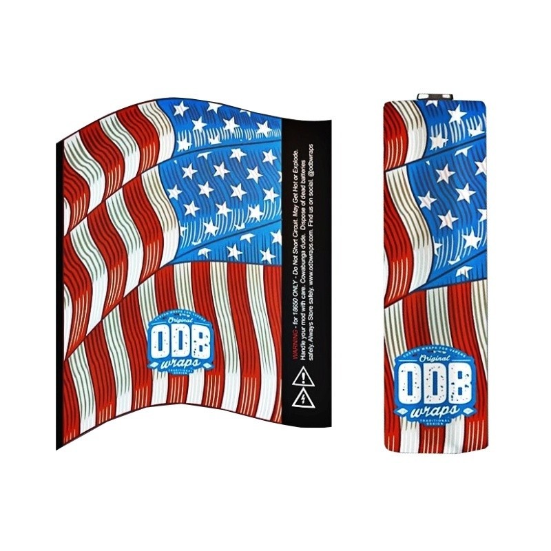 Koszulka Termokurczliwa - Murica - na akumulator 18650 | Eliq Vapoteur