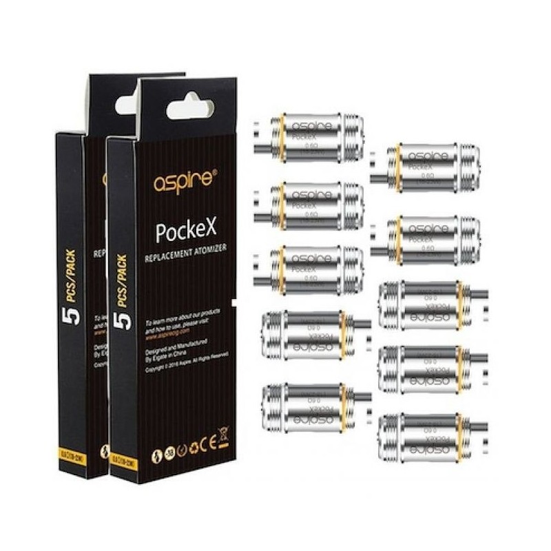 Grzałka Aspire PockeX - 0.6ohm | Eliq Vapoteur