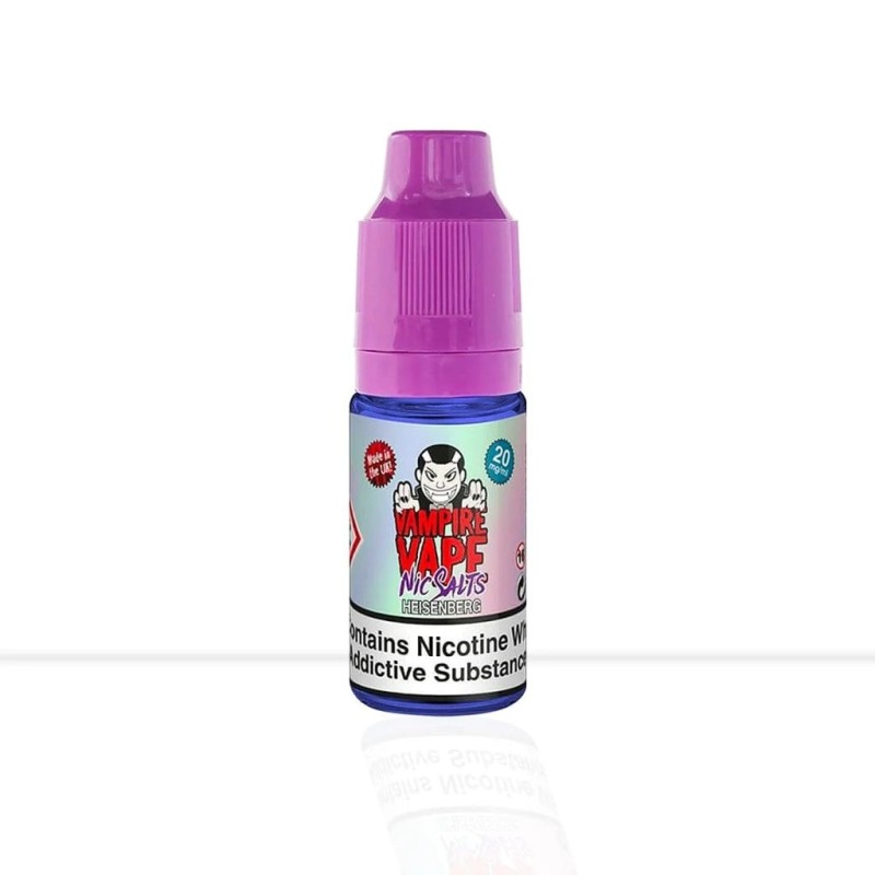 Liquid Vampire Vape Salt 10 ml 20mg - Heisenberg (A25) | Eliq Vapoteur