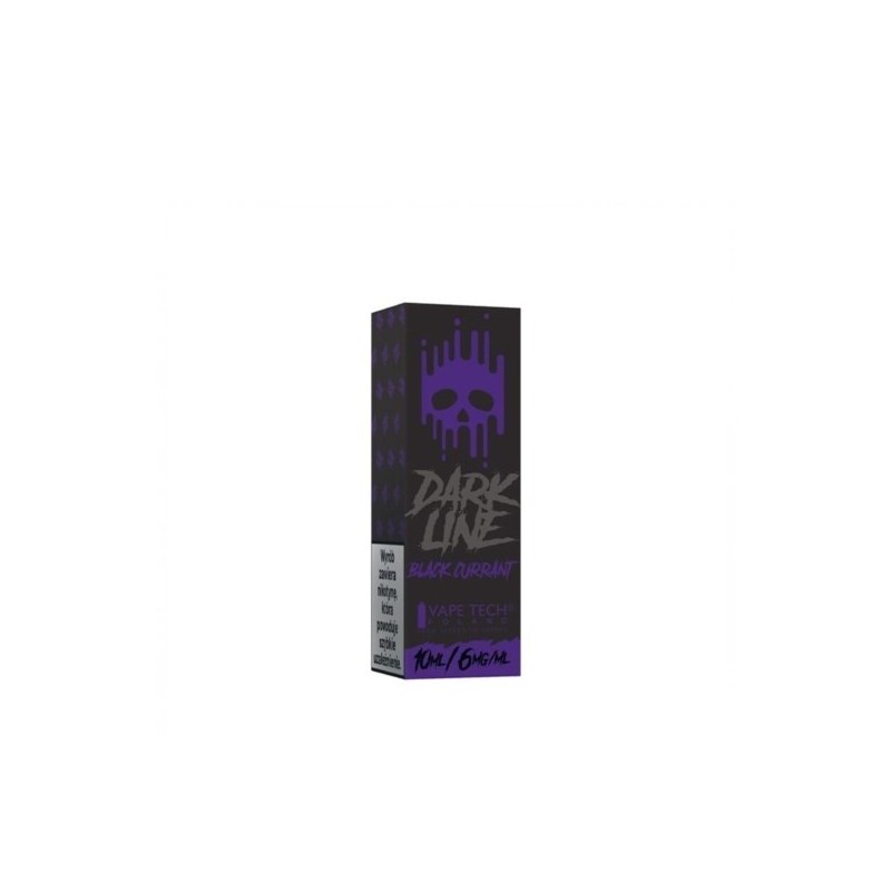 Liquid DARK LINE 10ml - Black Currant 6mg (A25) | Eliq Vapoteur