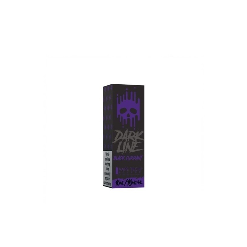 E-liquide DARK LINE 10ml - Cassis 18mg | EliqVapoteur