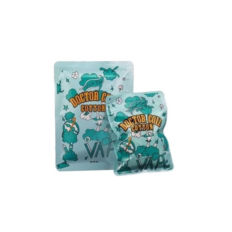 Coton pré découpé - Doctor Cotton | EliqVapoteur