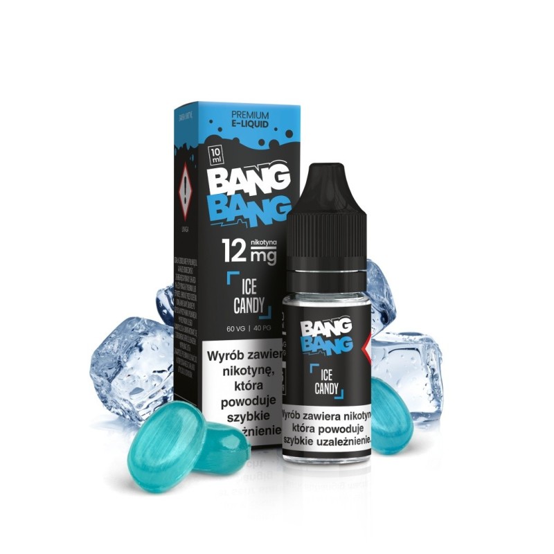 Liquid BANG BANG 10ml - Ice Candy 12mg (A25) | Eliq Vapoteur