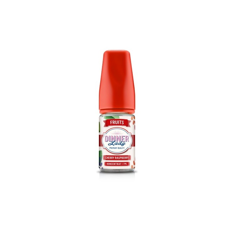 Longfill Dinner Lady 7/30ml - Cherry Raspberry | Eliq Vapoteur