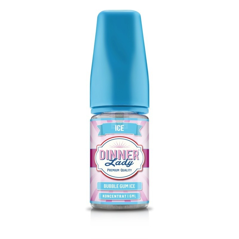 Longfill Dinner Lady 6/30ml - Bubblegum Ice | Eliq Vapoteur