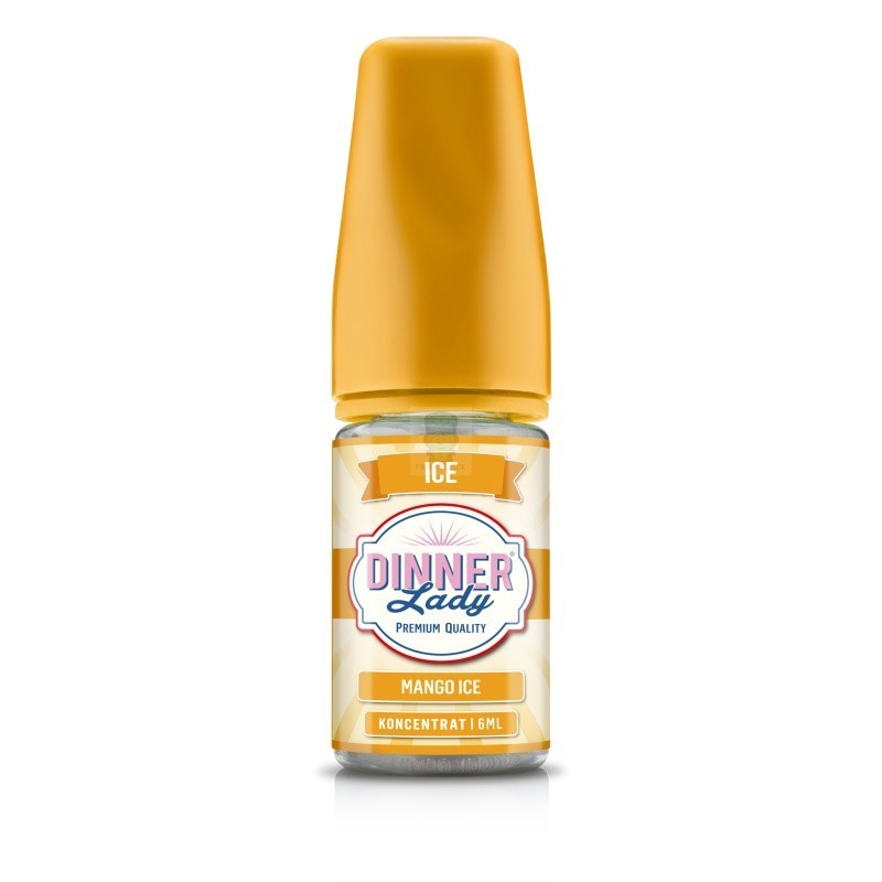 Longfill Dinner Lady 6/30ml - Mango Ice | Eliq Vapoteur