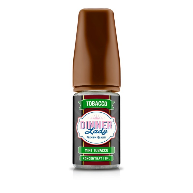 Longfill Dinner Lady 3/30ml - Mint Tobacco | Eliq Vapoteur