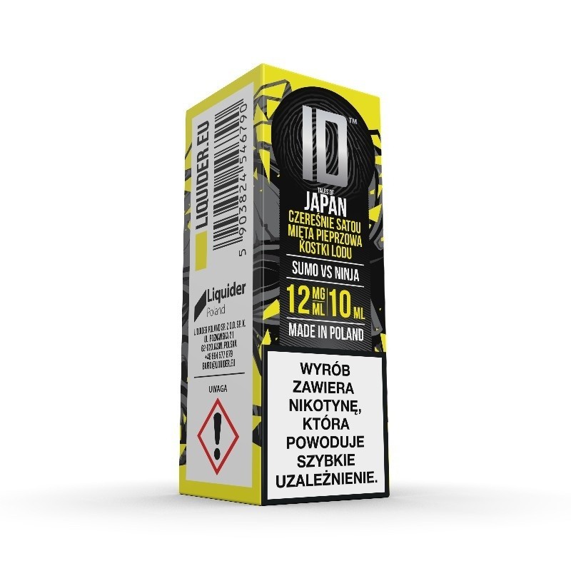 ID E-liquid - 10ml Sumo VS Ninja 12mg | EliqVapoteur