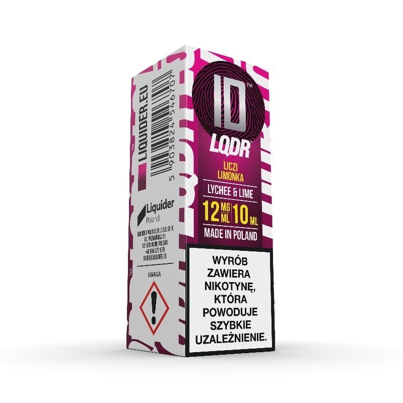 E-liquide ID - 10ml Litchi & Citron vert 12mg | EliqVapoteur