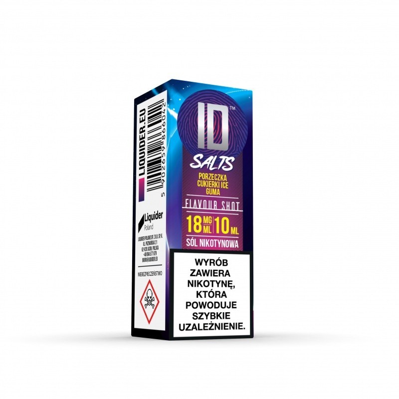 Liquid ID Sel - 10ml Galactique 18mg (A25) | Eliq Vapoteur