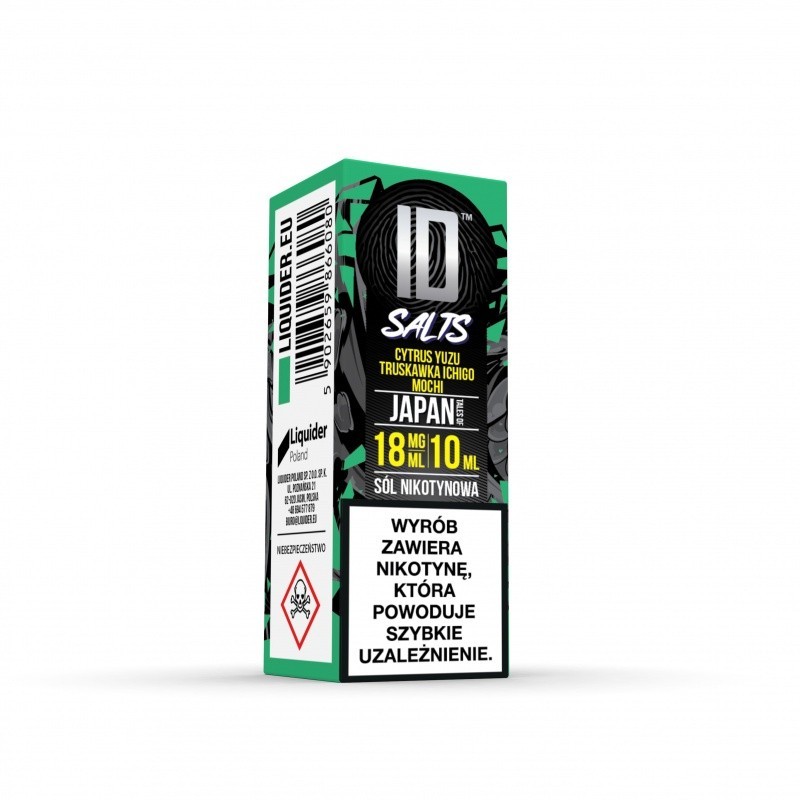 Liquid ID Sel - 10ml Poisson-chat de lune 18mg (A25) | Eliq Vapoteur