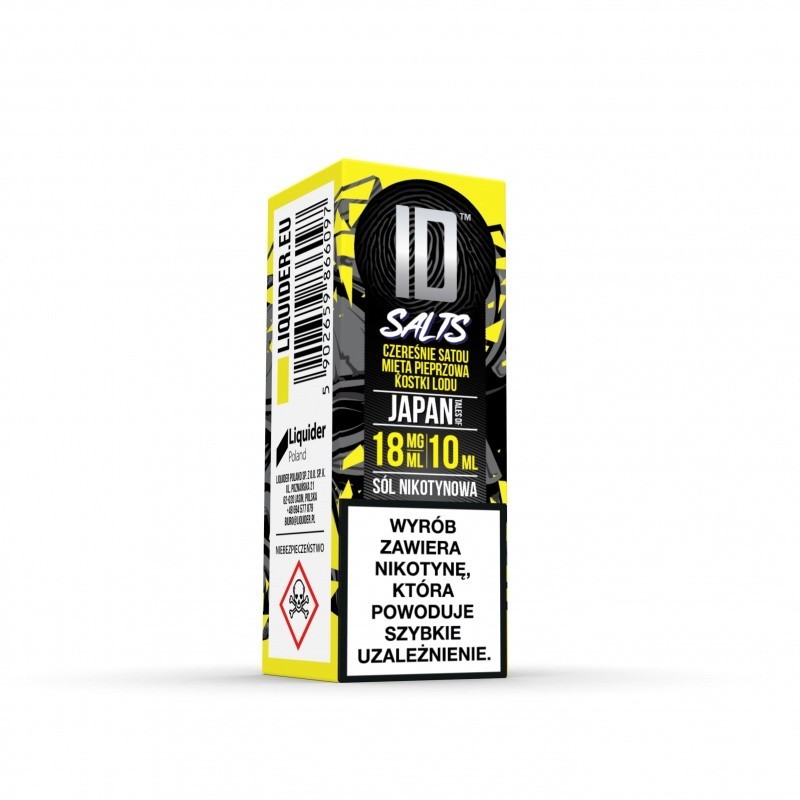 Liquid ID Salt - 10ml Sumo VS Ninja 18mg  (A25) | Eliq Vapoteur