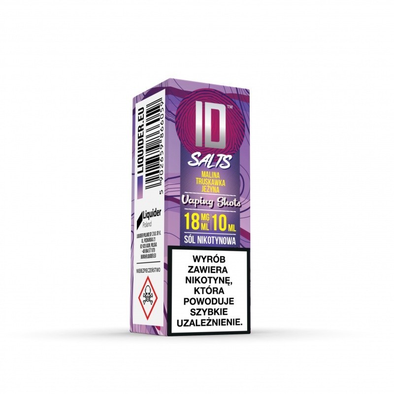 Liquid ID Sel - 10ml Hipersonic 18mg (A25) | Eliq Vapoteur