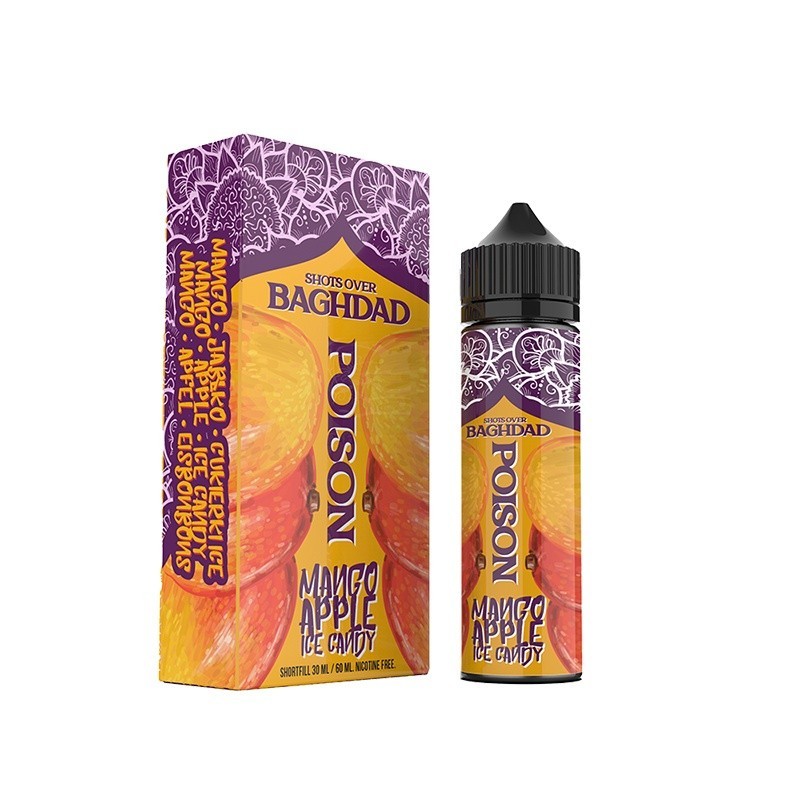 Premix Shots Over Baghdad - Poison 30/60ML | Eliq Vapoteur