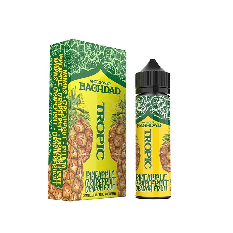 Premix Shots Over Baghdad - Tropic 30/60ML | Eliq Vapoteur