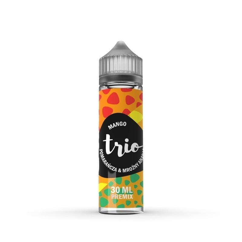 Premix Trio - Mango Pomarańcza Mroźny Ananas 30/60ML | Eliq Vapoteur
