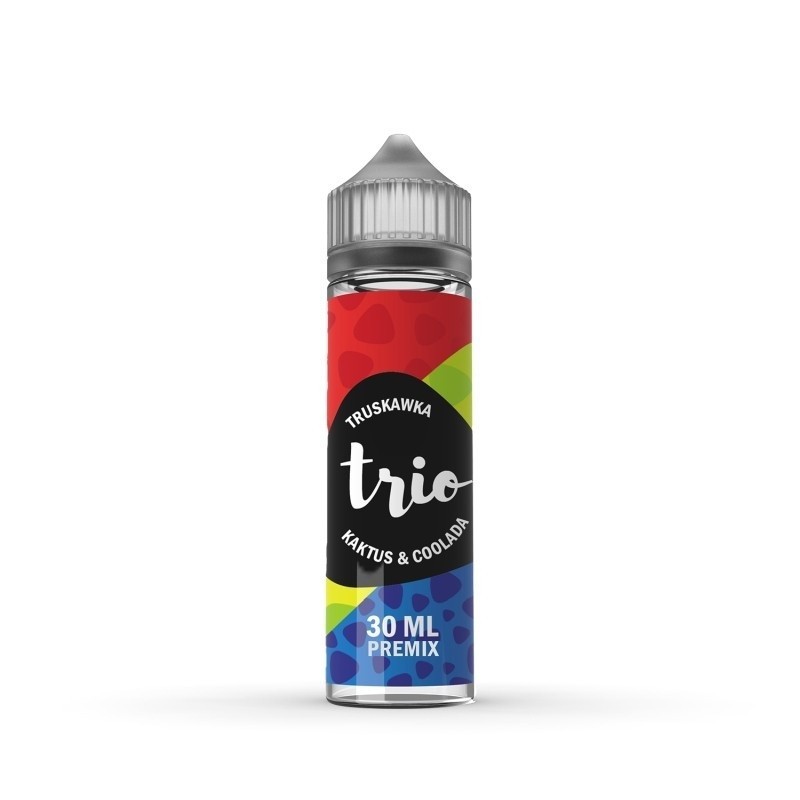 Premix Trio - Truskawka Kaktus Coolada 30/60ML | Eliq Vapoteur