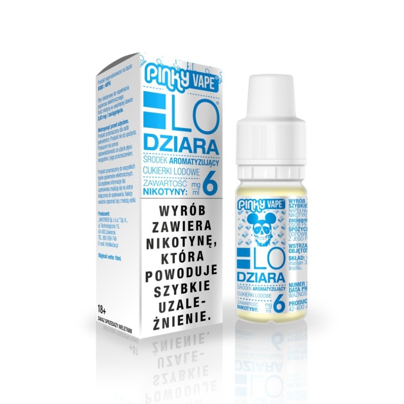 Liquid Pinky Vape - Lodziara 3mg 10ml | Eliq Vapoteur