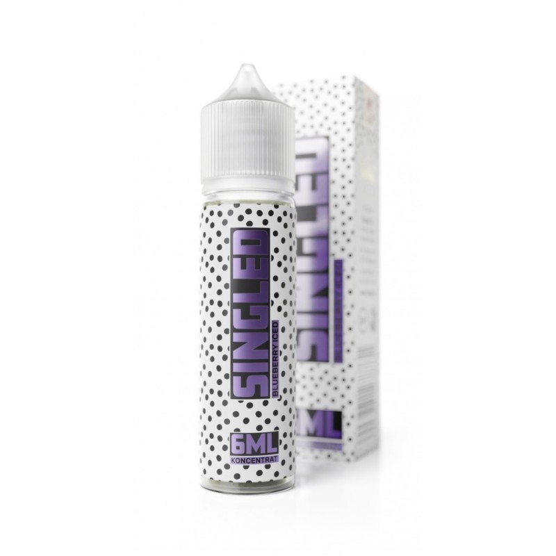 Longfill Singled 6/60ml - Blueberry Iced | Eliq Vapoteur