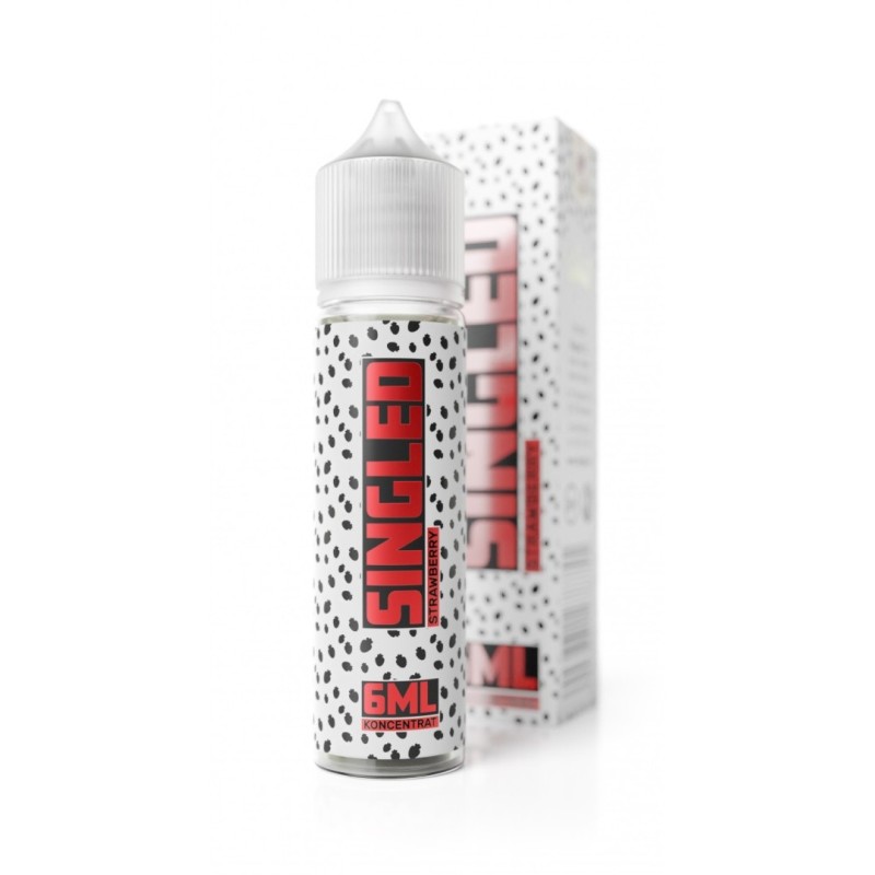 Longfill Singled 6/60ml - Strawberry | Eliq Vapoteur